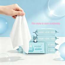 Mini Portable Non-Woven Wet Wipes, Suitable For Daily Cleaning And Hygiene, 8 Pieces Per Pack, Also Suitable As Gifts And Party Favors For Holidays And Gatherings. - Multicolor - View 4