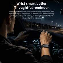 LOKMAT ES02 Pelacak Kebugaran Tanpa Layar, Mendukung Pemantauan Oksigen Darah, Detak Jantung, Tidur, dan Suhu Tubuh; 188 Mode Olahraga; Daya Tahan Baterai 60 Hari; Kompatibel dengan Sistem iOS dan Android; Dilengkapi dengan 2 Tali Pergelangan Tangan - View 8