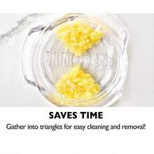 Manual Garlic ,Manual Garlic Crusher And Mincer, Transparent Twisting Garlic Chopper Tool, Multi-Functional Handheld Grinder For Ginger, Nuts, Herbs And Spices, Easy To Clean Kitchen Gadget - White - View 7