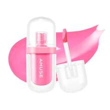 AMUSE Jel-Fit Tint - صبغة شفاه هلامية طويلة الأمد لمدة 12 ساعة مع حمض الهيالورونيك - 04 حليب الورد - مشاهدة 2