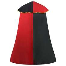 Men's Halloween King Cosplay Cape, Adult Poker Card Cape Red Spade King Costume For Stage Performance - Multicolor - View 2