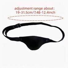 1 pieza Parche de ojo de pirata de cuero negro - Parche de un solo ojo ajustable. Accesorio de disfraz de cosplay vintage unisex, perfecto para Halloween, mascarada, actuación en el escenario y fiesta temática - Antifaz - Ver 6