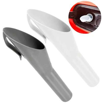 Tubo de embudo para llenado de combustible de coche, a prueba de aceite y altamente eficiente, adaptador de boquilla de llenado de combustible para, etc., accesorio.