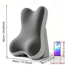 1pc Adjustable Detachable Ergonomic Memory Foam Wedge Pillow, Inclined Leg Support Cushion, Multifunctional Backrest Pillow For Bed, Sofa, Reading, Travel, Bedroom - one-size - View 12