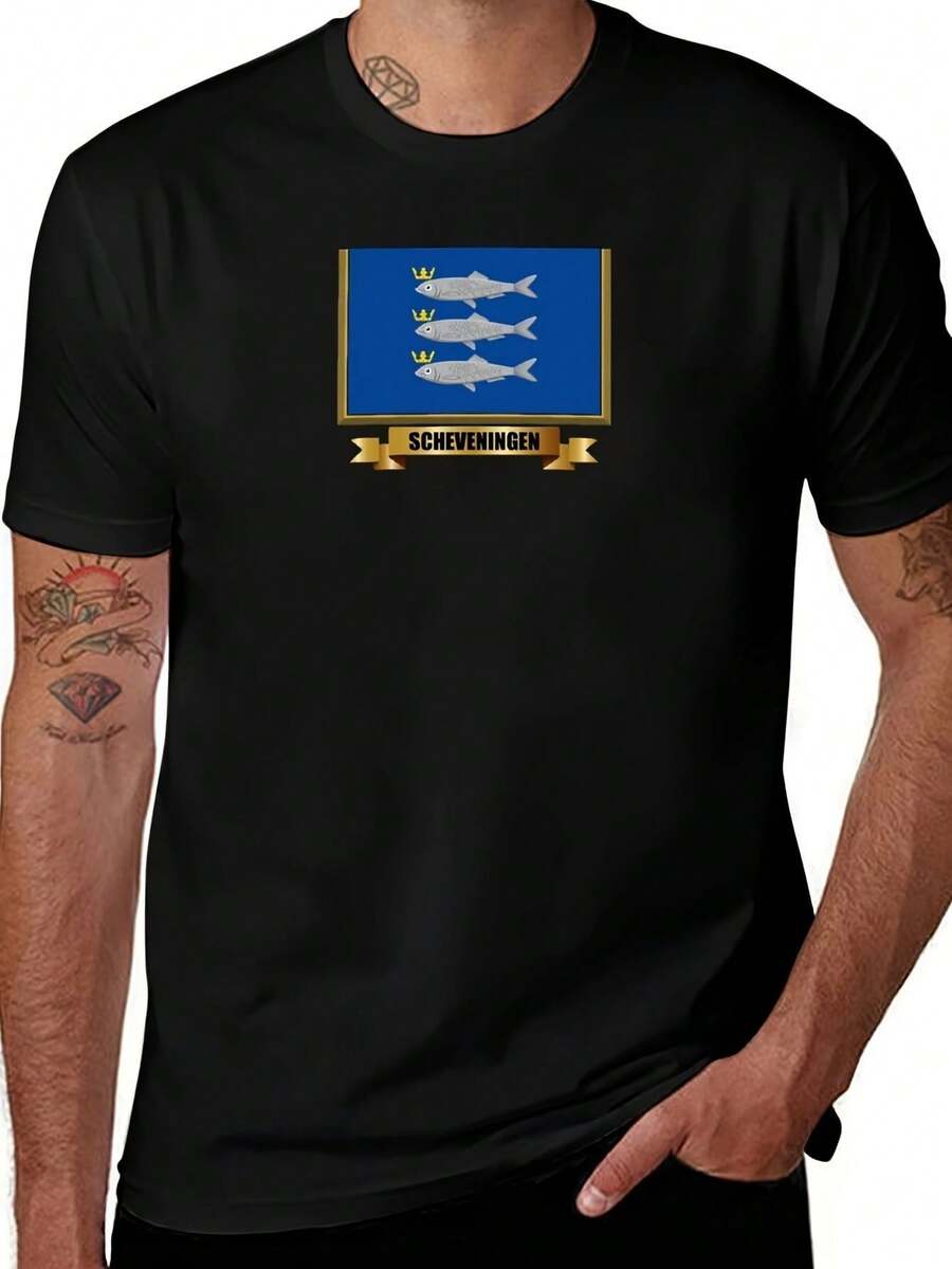 Camisetas de hombre - Negro - Ver 1