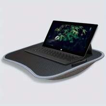 1 buah Meja Laptop Portabel, Meja Laptop Isi Butiran Busa, Cocok untuk Laptop, Tablet, dan Meja Samping Tempat Tidur, Meja Santai - Beraneka warna - View 3
