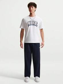 Nike 男款 AS U NSW TEE LSE BBALL DUNK 短袖針織無領T恤 TIM9340-100 - 白色 - 查看 6