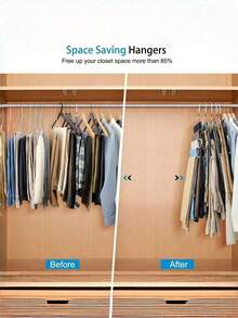 Stainless Steel Magic S-Shaped Multi-Layer Pants Rack, Pants Hanger, Wardrobe Storage Rack, Pants Clip, Wardrobe - Multicolor - View 4