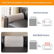 SANMOSPIN 1pc Solid Color Herringbone Sofa Cushion, All Season, Modern Minimalist Style, Black Edging, Non-Slip Bottom Fabric Sofa Seat Pad, Suitable For 1-4 Person Sofa, Living Room, Home Decor - Grey - View 10