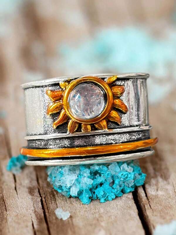 1pc Elegant Ring Women's Wedding Anniversary Accessory Gift