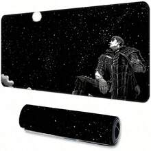 Anime Starry Sky Extra Large Mouse Pad, Gaming Desk Mat, Large Keyboard Pad, Washable, Rubber Non-Slip Base, Edged Design, Gift Mouse Pad, Desktop Protector, Study Desk Mat, Multiple Sizes Available, Computer Keyboard Pad, Laptop Pad - Anime Starry Night - View 9