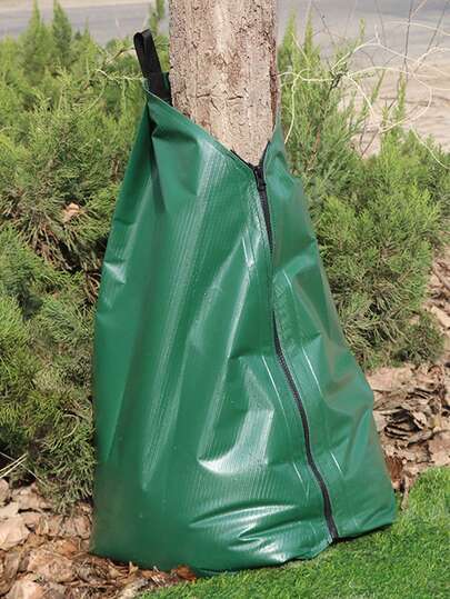20 Gallon Tree Watering Bag, Slow Release Tree Irrigation Bag, Heavy Duty Reusable Long-Lasting Water Retention Bag, Portable Drip Irrigation Bag, Summer New Planted Young Tree Water Saving System, Heat And Drought Resistant Landscape Water Supply