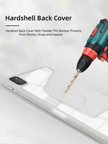 DANYCASE 360°旋转保护壳，兼容A16 Air 11/13 M3 2025、Mini 7 A17Pro 2024、Air 11/13 M2 2024、Pro 11/13 M4 2024、Pro 11、Pro 12.9、Air 5/4 10.9（第十代）、7/8/9、Mini 6、Pad SE 11英寸 - 灰色 - 查看 8