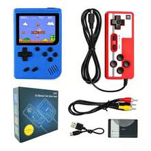 Videogame Console De Jogo Portátil HD 3.0" +500 Jogos Retro 1 Jogadore Conecta TV - Visão 6