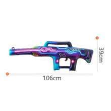 Mixed Color Cyberpunk Style Aluminum Foil Balloons - Futuristic Neon Gun Design Indoor/Outdoor Decoration And Party Supplies - 1pc - View 6