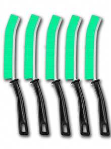 5pcs Crevice Cleaning Brush Set, Small Cleaning Brush, Grout Cleaning Brush, Toilet Brush, Shower Tile Brush, Narrow Crevice Cleaning Tools, Suitable For Home Bathroom And Kitchen Use - A - View 23