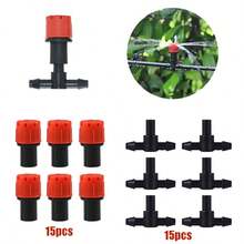 Blue Garden Irrigation System Sprinkler, 6mm Diffuse Sprinkler, 360 Degree Adjustable All-Directional Sprinkler, Garden Sprinkler - Atomizing Nozzle - View 15