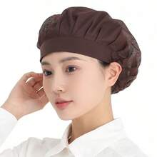 3pcs/1pc Topi Koki Pria/Wanita, Topi Koki Masak yang Dapat Diatur, Penutup Rambut Kering Kamar Mandi, Topi Koki Masak Dapur yang Dapat Digunakan Kembali - Dapat Digunakan Kembali & Dapat Dicuci - MultiWarna - View 10