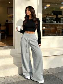 Women Sweatpants - Grey - View 3