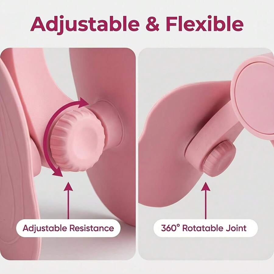 Rotatable Multi-Gear Adjustable Pelvic Floor Kegel Trainer, All-In-One Leg Squeeze & Butt Lift Shaping Device, Yoga Home Multifunctional Muscle Sculpting Tool For Firming Lines And Reshaping Body Contour - Multicolor - View 1