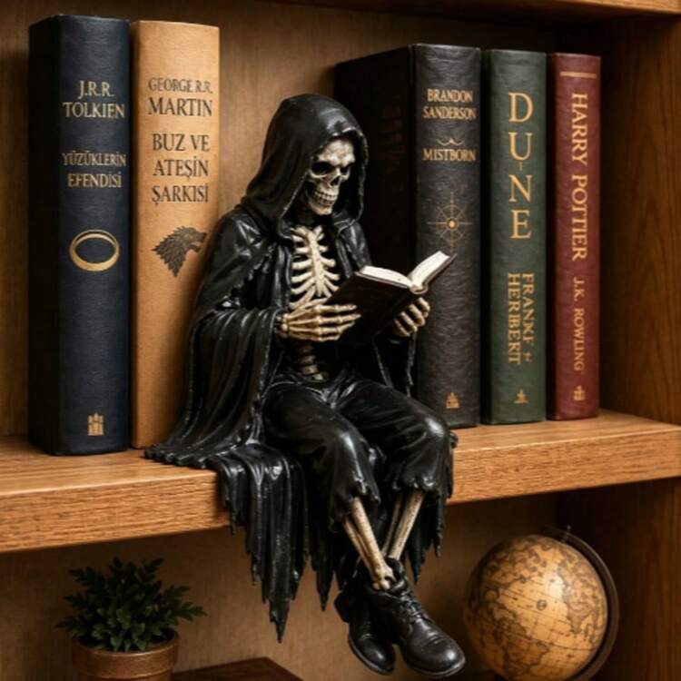 Scholar Halloween Cloak Reader, Halloween Decor, Halloween - Multicolor - View 8