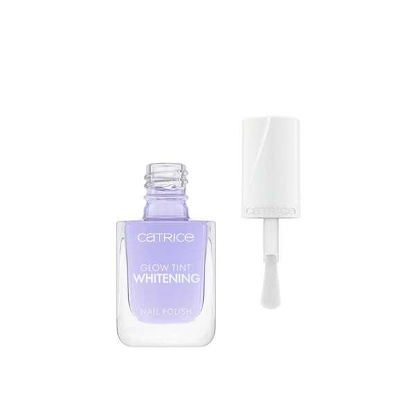 Catrice Glow Tint Verniz Branqueador 020 Bye Bye Yellow 10,5ml - Tom puro, Acabamento natural