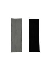4pcs Solid Color Wide Stretch Headband For Women Soft Elastic Hairband Yoga Sports Workout Makeup Wash Face Fashion Hair Accessories Headbands - Multicolor - View 10