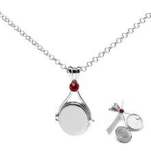 1PC Anime Merchandise H2O Red Sand Mark Shell Necklace, Mermaid Shell Magnetic Openable Pendant, Ornament, Desktop Decor, Bag Charm, Fan Hobby, Fan Collection, Birthday Gift, Holiday Gift, Perfect Gift - Multicolor - View 7