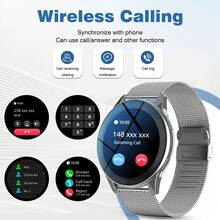 Smart Watch, Wireless Calling/Dialing, Multiple Sports Modes, Call Reminder And Rejection, SMS Notification, Customizable Wallpaper, Compatible With IOS/Android Systems - Multicolor - View 2