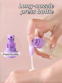 Multi-Purpose Travel Refillable Bottle Set, Includes Spray Bottle And Cream Jar, Leak-Proof Cosmetic Containers, Easy To Clean And Portable, Suitable For Air Travel - Multicolor - View 5