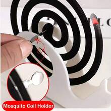 3pcs/5pcs Double-Head Crocodile Clip Mosquito Coil Holder, Anti-Breakage Iron Tray, Indoor Stainless Steel Spring Clip Mosquito Coil Rack - Double-ended Stainless Steel Bracket - View 7