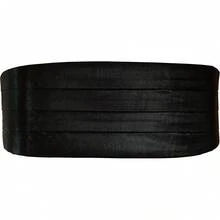 Solid Multi-Color Silk Cumberbund For Men - Black - View 3