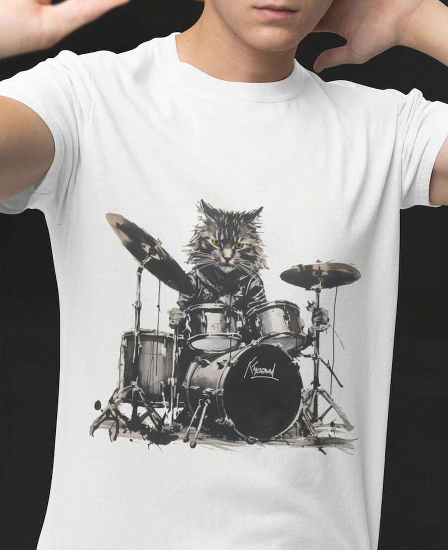 Men T-Shirts - White - View 1