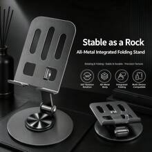1pc Phone/Tablet Stand, Adjustable Angle Slouchy Bracket - Multicolor - View 5