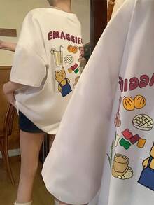 Women T-Shirts - 白色 - 查看 5