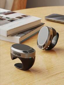 Rolling Ring Finger Mouse Bluetooth Page Turner Wireless Video Controller E-Book Page Turner - Black - View 9
