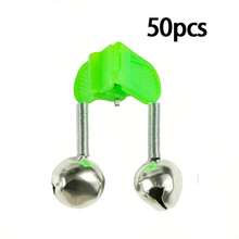10/20/30/50pcs Clip-On Fish Bell Fishing Rod Alarm Bell For Fishing Rods And Sea Fishing - Multicolor - View 13