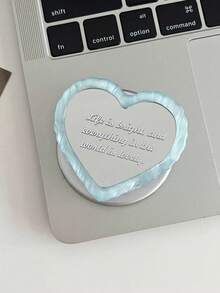 Ins風英文字碎花鏡面手機支架 MagSafe 磁吸強吸附 超清晰愛心鏡 新款化妝工具 桌面支撐架 星級頂級氣囊背貼手機殼 - 彩色 - 查看 18