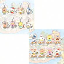 1 Set 8pcs SKZOO Collaboration Cute Acrylic Standees And Acrylic Keychains With Small Charms, Suitable For Fans To Wear And Use - Multicolor - View 2