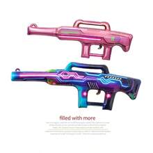 Mixed Color Cyberpunk Style Aluminum Foil Balloons - Futuristic Neon Gun Design Indoor/Outdoor Decoration And Party Supplies - 1pc - View 2