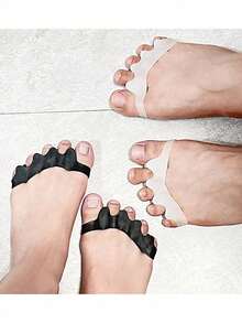 4/2 buah Pemisah Jari Kaki Silikon Berbagai Ukuran, Bantalan Jari Kaki Tumpang Tindih yang Lembut dan Bernapas, Cocok untuk Pria, Wanita, Anak-anak, dan Lansia, Alat Pelindung Kaki Sehari-hari di Rumah, Aksesori Perawatan Kaki Sepanjang Musim, Hadiah Ideal untuk Tahun Baru dan Hari Valentine - Satu ukuran cocok untuk semua. - View 8