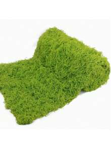 Artificial Moss Mat, Faux Moss Table Runner, Wedding Table Centerpiece Decor, Fairy Garden Handmade, Indoor Green Artificial Grass Wall Decor - Multicolor - View 12