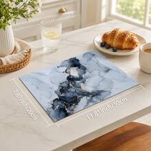 1pc Marble Pattern Diatomaceous Earth Kitchen Drain Mat, Quick-Drying Absorbent Non-Slip Coffee Machine Mat And Dish Drying Mat, Suitable For Kitchen Countertop And Dining Table - Multicolor - View 9