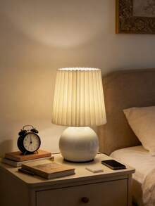 1pc USB Powered Minimalist Table Lamp, Modern Ins Style, Retro Creative Premium Design, Simple Decorative Night Light For Bedroom Bedside, Room Desk Decor - Multicolor - View 1