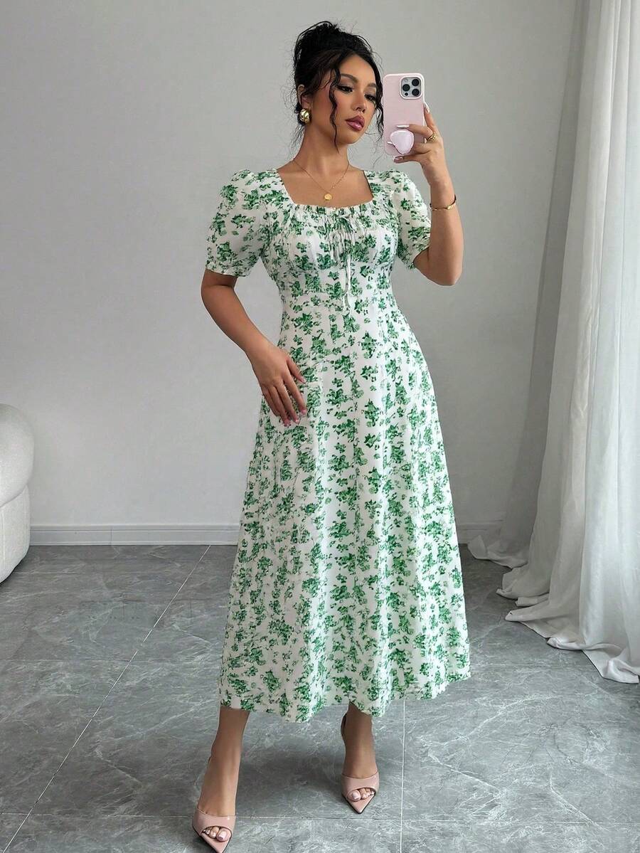 Women Long Dresses - 明茲格林 - 查看 1