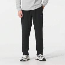 Adidas 新款GYM+ WOVEN PT男子跑步健身訓練休閒透氣長褲 - 黑色 - 查看 2