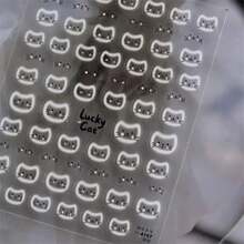 Full Wrap Nail Stickers - Apricot - View 4
