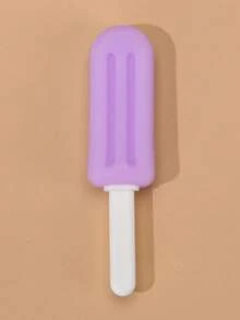1pc Ice Cream Shaped Oral Chewing Stick For Invisible Braces Jaw Muscle Exercise, Suitable For Men And Women Daily Use, Travel Toothbrush - Multicolor - View 8