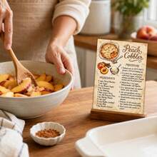 20pcs Vintage Printed Recipe Cards, 3.9*5.7 Inch Dessert Baking Illustrations & Steps, Single-Sided Vintage Cooking Reference Card Set, Suitable For Home Kitchen, Recipe Collection & Baking Gifts - Multicolor - View 5