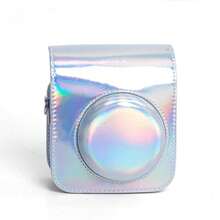 3 Colors Instant Mini12 Camera Bag Solid Color One Shoulder Protective Case PU Photography Camera Bag Camera Shell - View 10